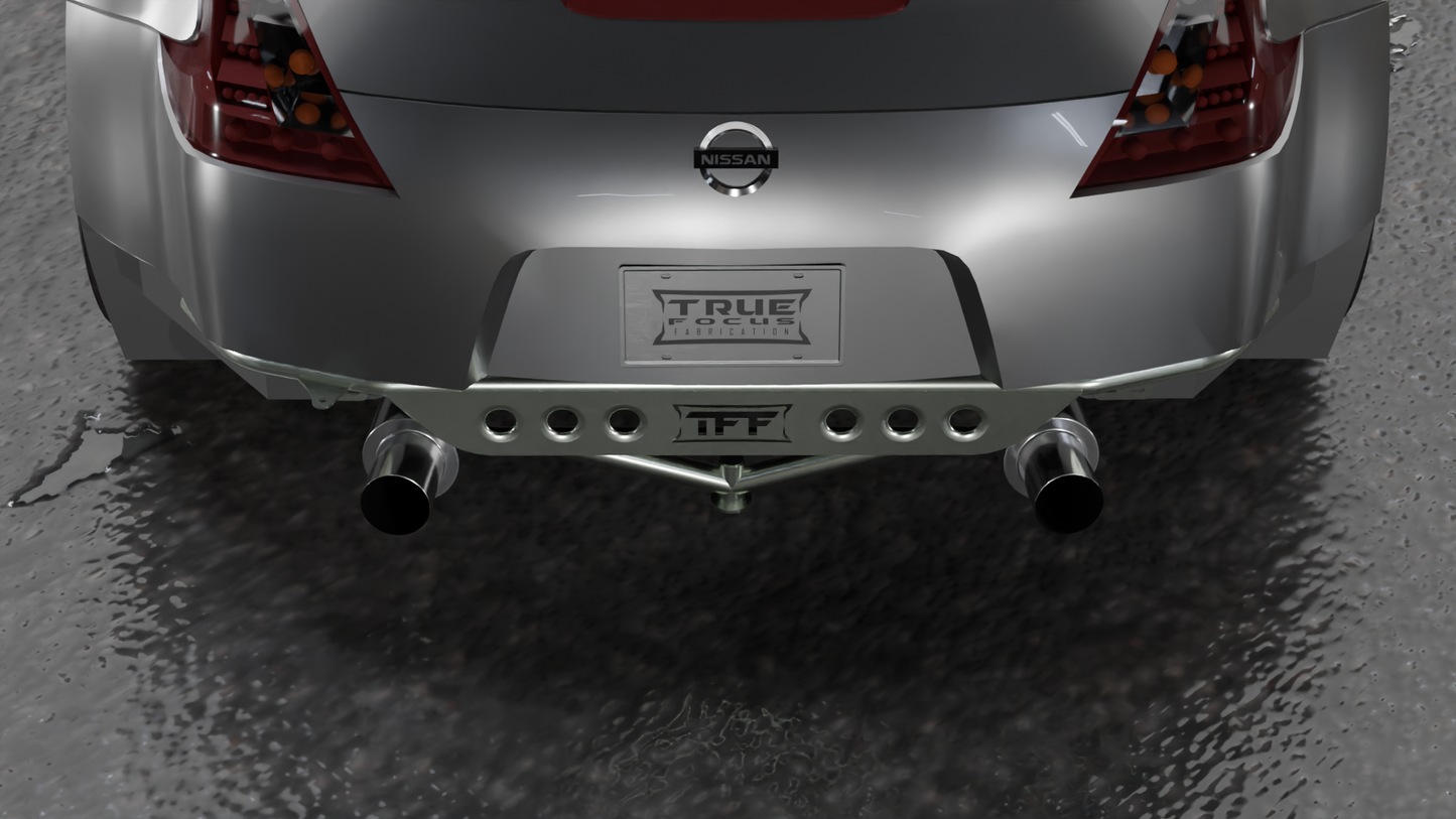 True Focus Fabrication - Nissan 370Z - Street Shark Rear Bash Bar