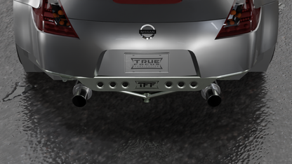 True Focus Fabrication - Nissan 370Z - Street Shark Rear Bash Bar