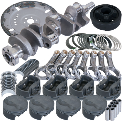 Eagle Ford 302 3.400in Crank 5.400in I-Beam Rods 4.000in Pistons 164 Tooth FP Balanced Assembly