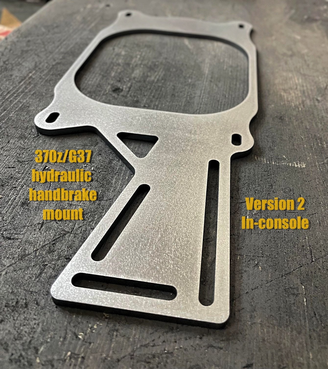 Levelride Concepts - 370z/ G37 MT Hydraulic handbrake mount (LCHM5030)