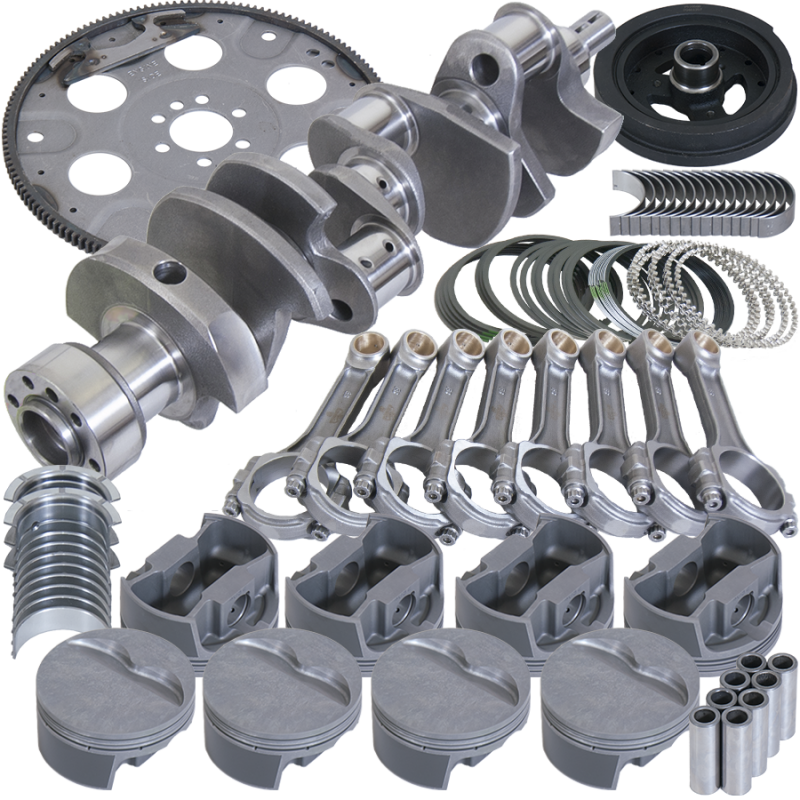 Eagle Chevy 400 3.750in Crank 5.700in I-Beam Rods -30cc 4.185in Pistons Balanced Assembly