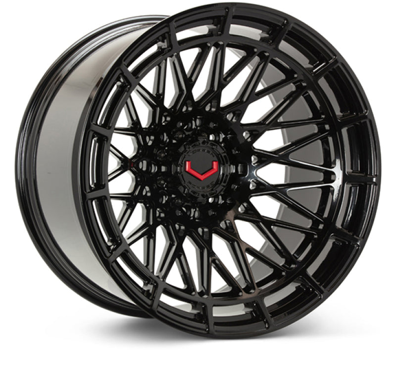 Vossen LCX-03 24x12 - 8x170 - ET44 - Ultra Deep - 125.1 - Gloss Black Wheel
