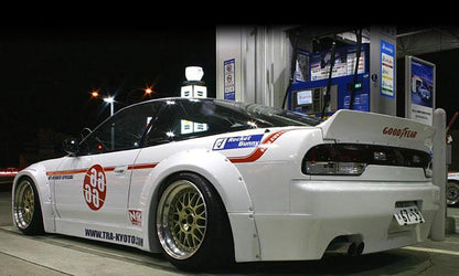 GReddy 89-93 Nissan 240SX 2Dr Rocket Bunny F&R Works Fender Flares V.1-FRP *Must Check Availability*