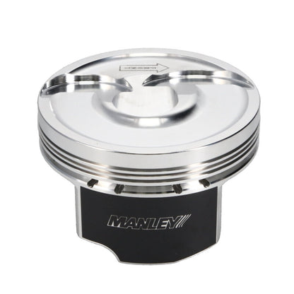 Manley Chevrolet LT1 Piston Set - 4.080in Bore 1.115in CH, -20.00 CC