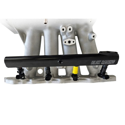 BLOX Racing Honda B-Series Xtreme Aluminum Fuel Rail - Black