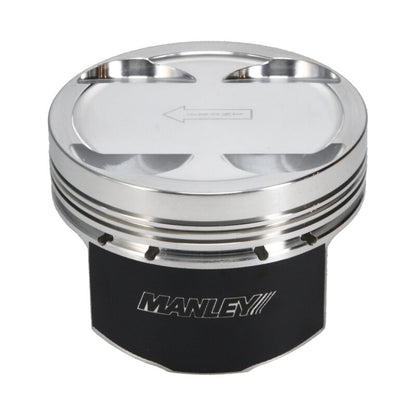 Manley Mitsubishi 2.0L 4B11T Piston Set - 86.00mm Bore 1.155in CH, -3.50 CC
