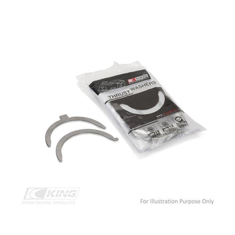King Engine Bearings BMW N14B16C (Size +0.25mm) Thrust Washer Set