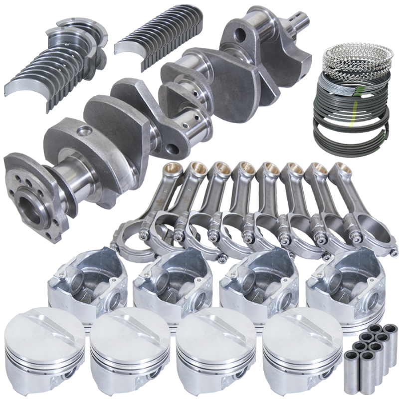 Eagle Chevy LT1350 1Pc 3.750in Crank 5.700in I-Beam Rods -7cc 4.060in Pistons Rotating Assembly
