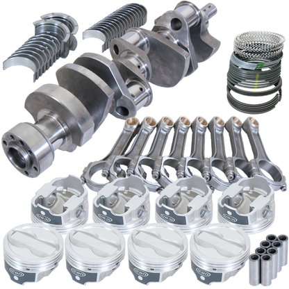 Eagle Chevy LT1350 1Pc 3.750in Crank 6.000in I-Beam Rods -18cc 4.000in Pistons Rotating Assembly