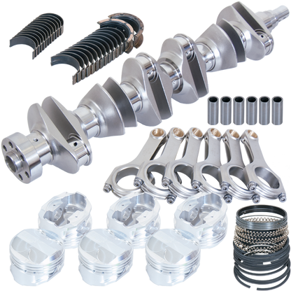 Eagle Nissan RB26 3.059in Billet Crank 4.783in H-Beam 26cc Dome 87mm Pistons Rotating Assembly