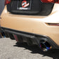 aFe 14-15 Infiniti Q50 V6 3.7L Takeda 2-1/2in 304 SS Cat-Back Exhaust System w/ Blue Flame Tips