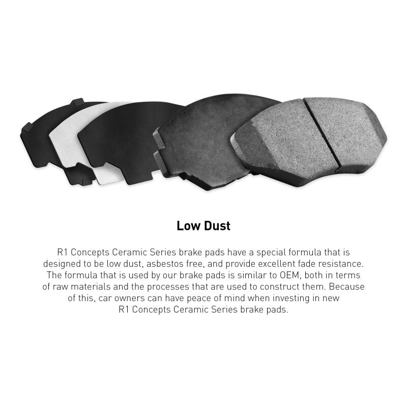 R1 16-17 Volvo S60 Front Ceramic Brake Pads
