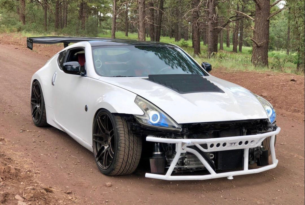 True Focus Fabrication - Nissan 370Z - Front Dual Row Bash Bar