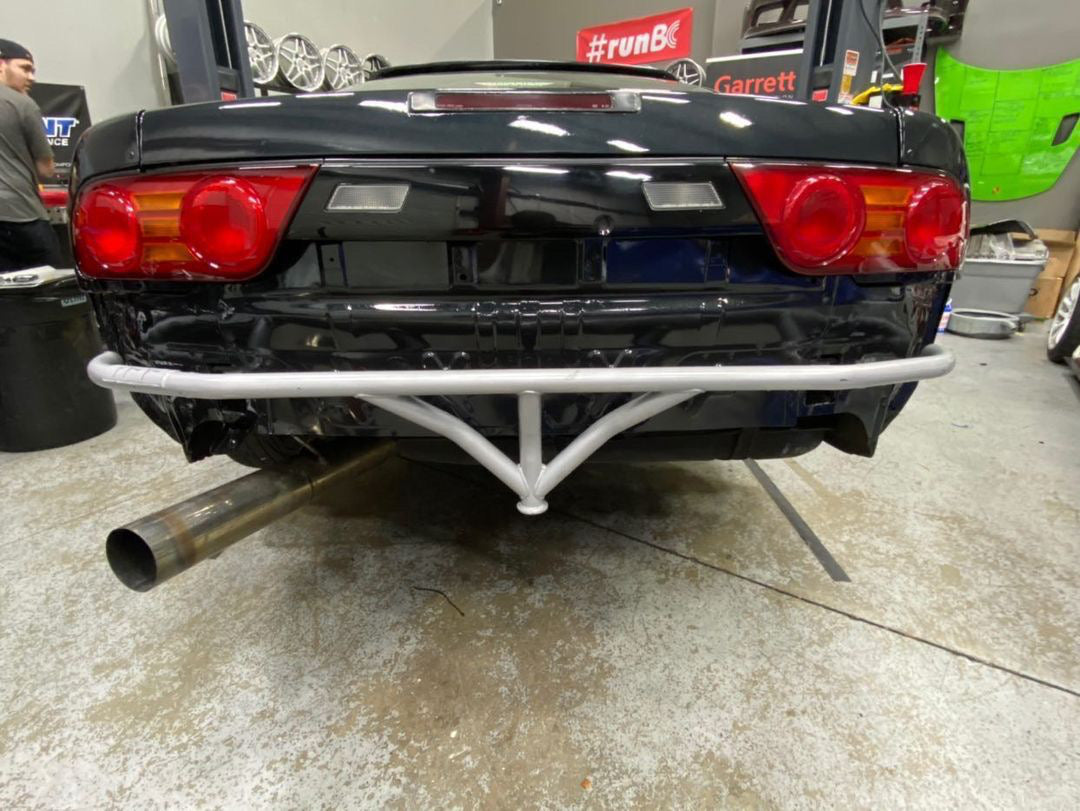 True Focus Fabrication - Nissan 240SX S13 Hatchback - Rear Standard Bash Bar