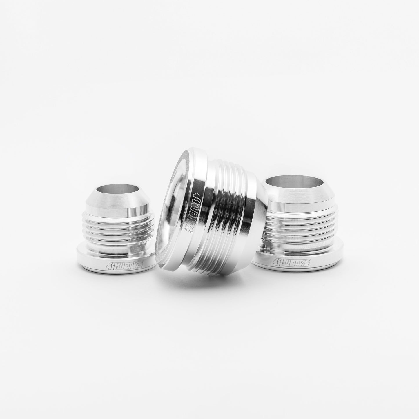 411 WORKS - Male AN Weld Bungs (Alu)