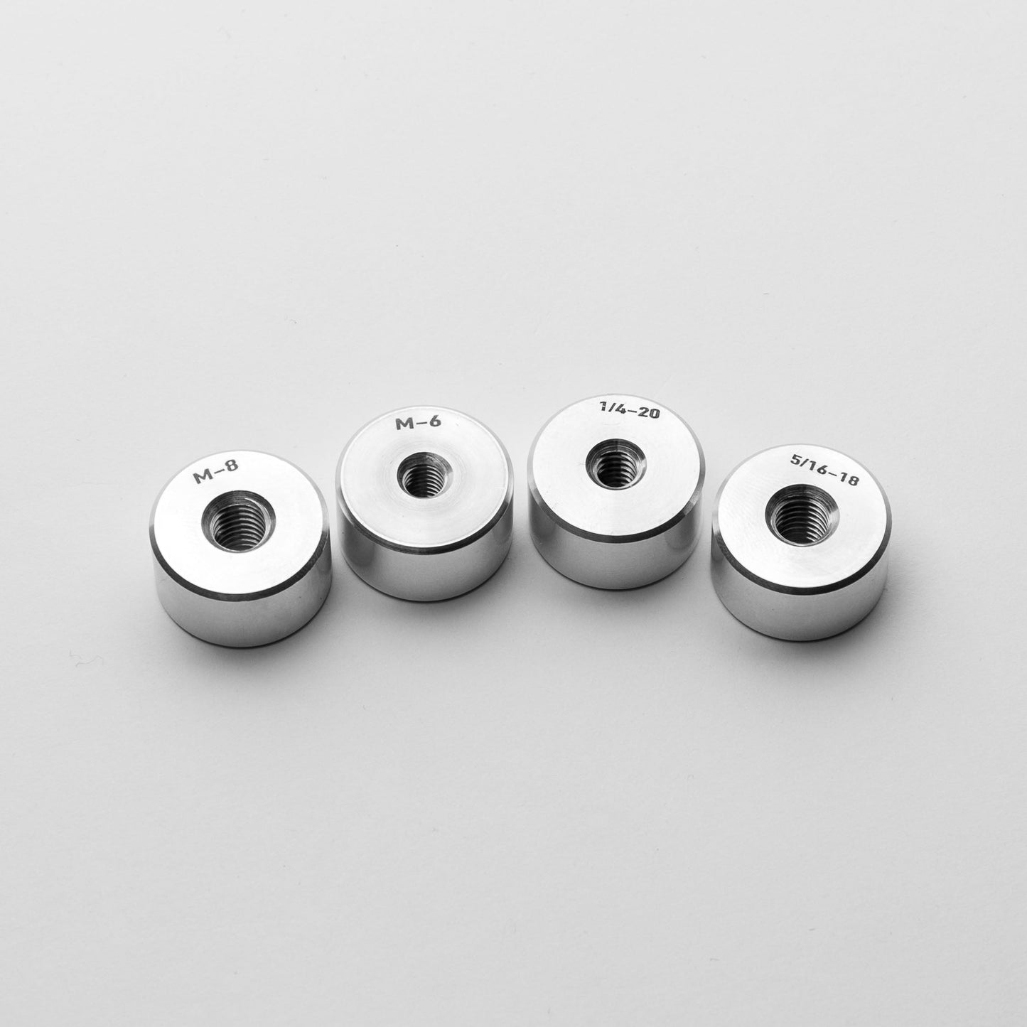 411 WORKS - 411WORKS Steel Cups w/ Aluminum Bungs