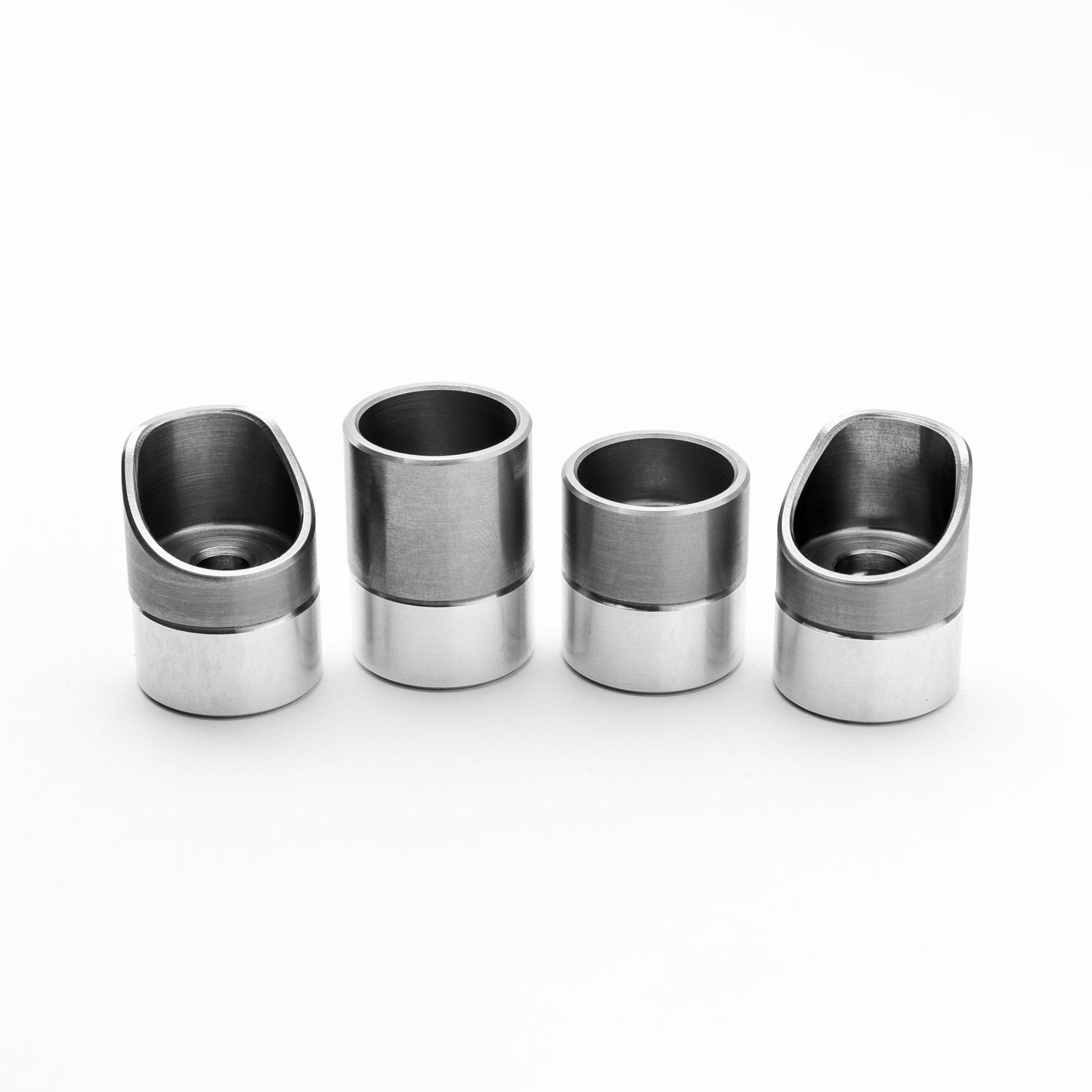 411 WORKS - 411WORKS Steel Cups w/ Aluminum Bungs