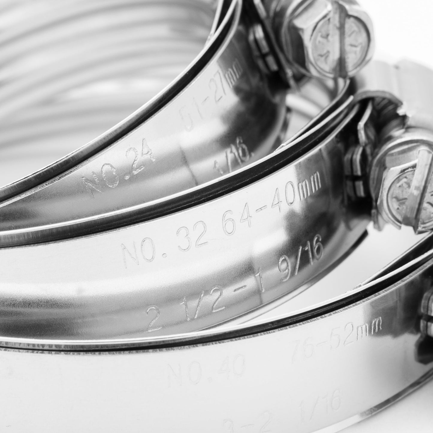 411 WORKS - Dual Bead Shield Hose Clamp