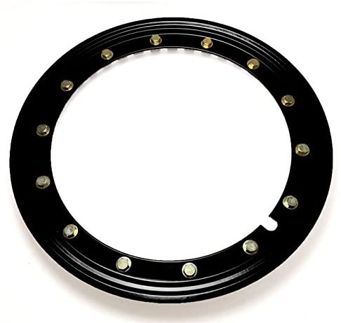 Prosport Gauges - Simulated Bead Lock Hubcap Rings - 15" Black