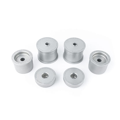 CNC71 - REAR SUBFRAME SOLID ALUMINUM BUSHINGS SET BMW E81/E82/E87/E88 E90/E91/E92/E93
