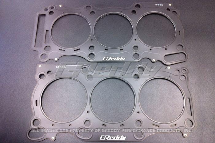 GReddy 09+ Nissan GTR R35 VR38DETT 0.8mm Thick 100mm Bore Metal Head Gaskets (Set of 2)