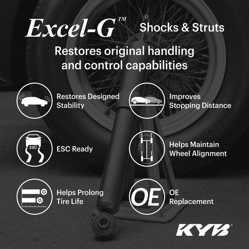 KYB 18-21 Tesla Model 3 AWD / 17-21 Model 3 RWD / 20-24 Model Y Excel-G Gas Shock - Rear