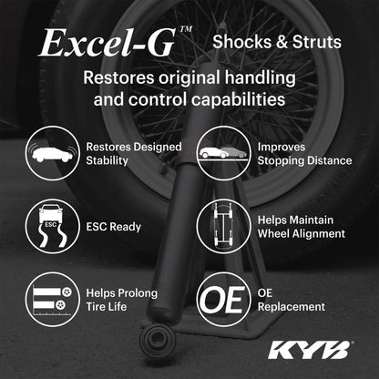 KYB 16-25 Dodge Durango (w/ Sport Susp.) Excel-G Gas Strut - Front Right