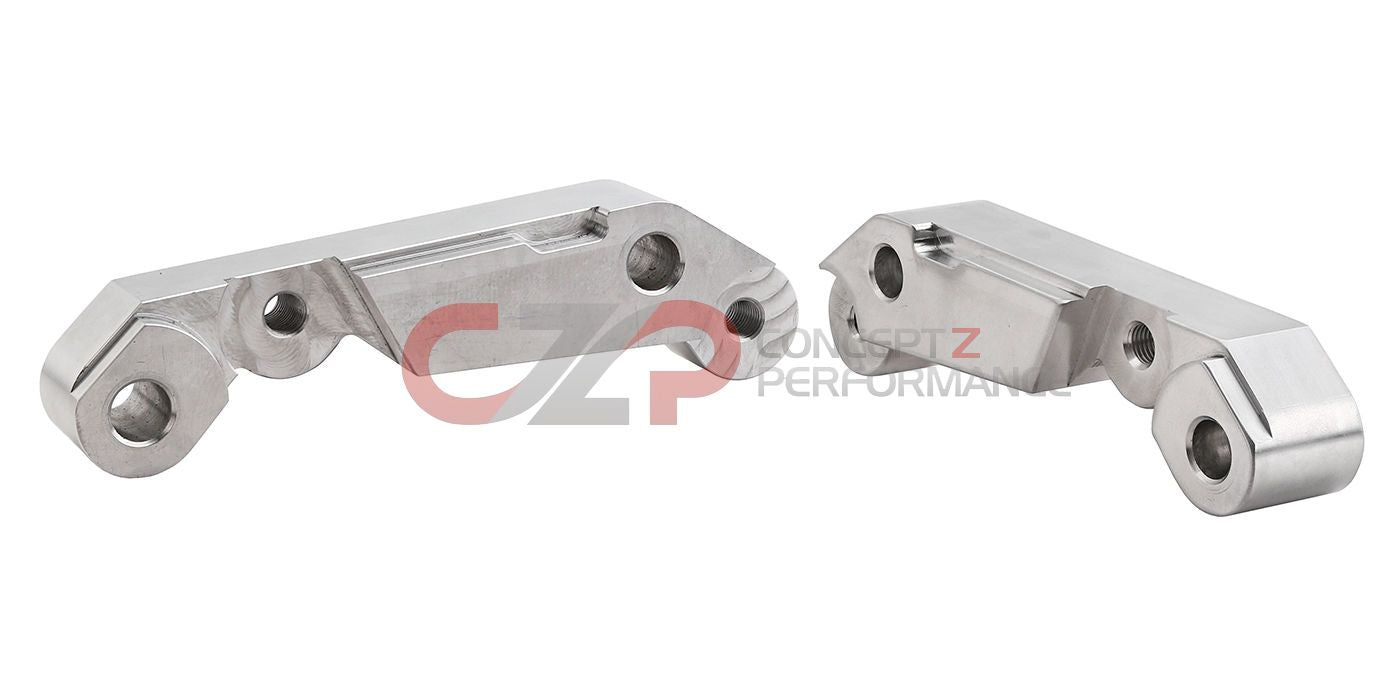 CZP Akebono Caliper Bracket Adapter Kit, Rear - Nissan 300ZX Z32 / Silvia 240SX S13 S14 S15 w/ Rear Z32 Hub