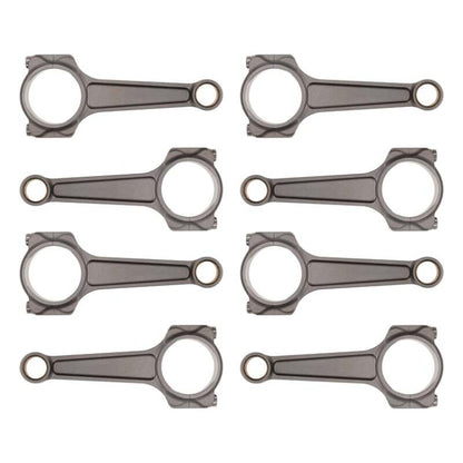 Manley Chevrolet LS Pro Series I-Beam Connecting Rod - 6.100in L - Stock Journal Size (Set of 8)