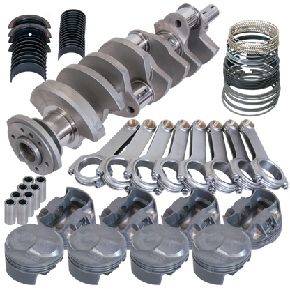 Eagle Chevy 454 4.250in Crank 6.385in H-Beam 43cc Dome 4.320in Pistons Balanced Assembly