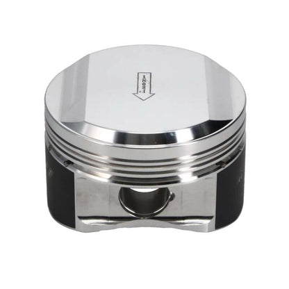 Manley Nissan 2.6L RB26DETT Piston Set - 87.25mm Bore 1.103in CH, 17.00 CC