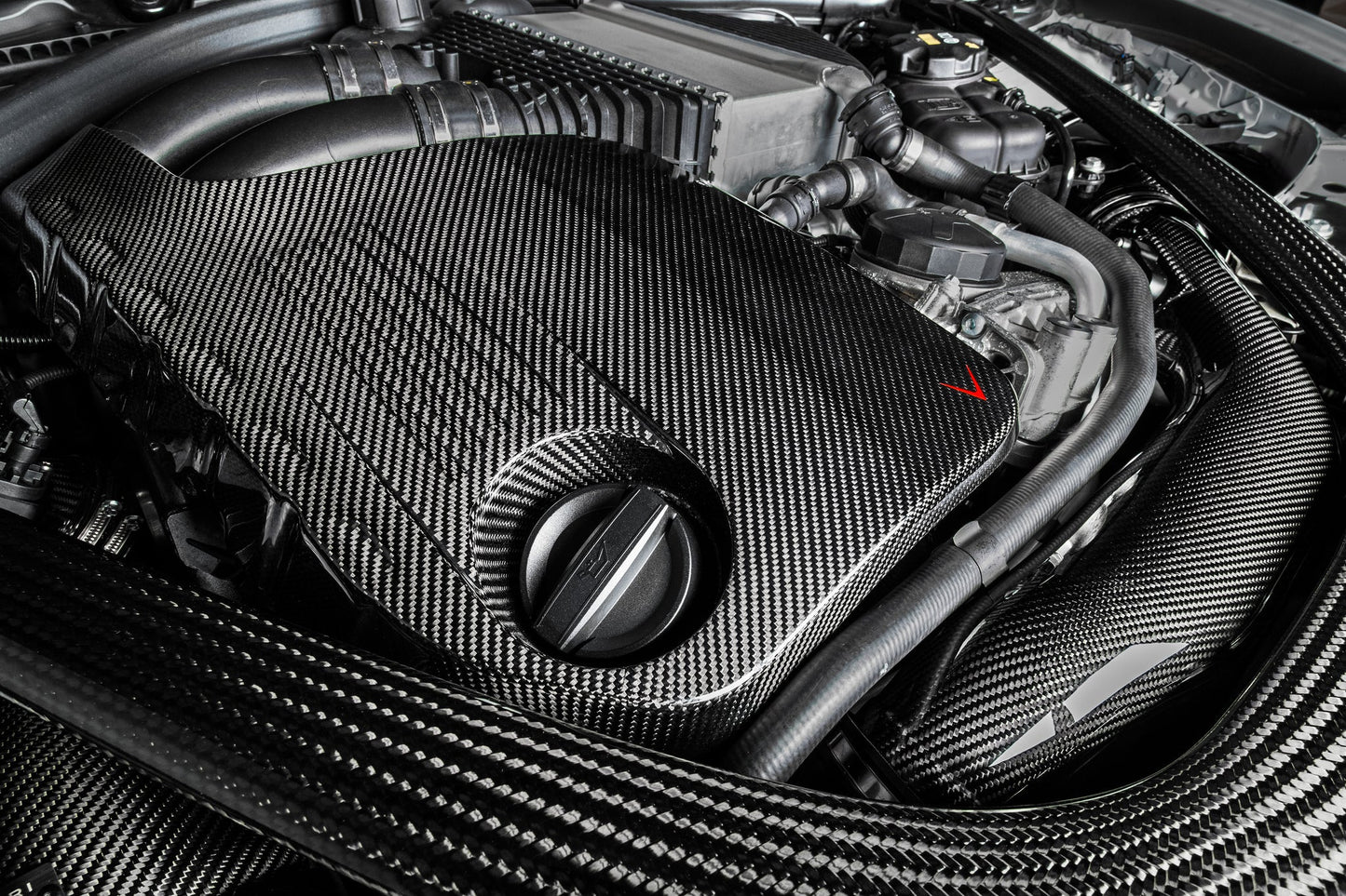 Eventuri BMW F87 M2 Competition / M2 CS S55 Black Carbon Intake System