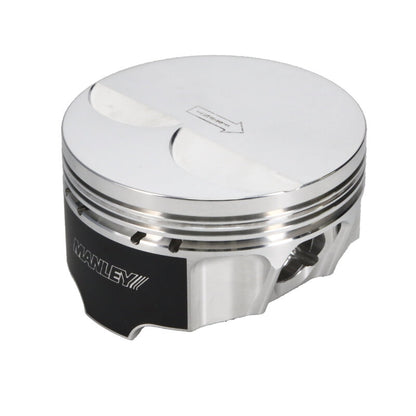 Manley Chevrolet LS Piston Set - 4.065in Bore 1.304in CH, -4.00 CC