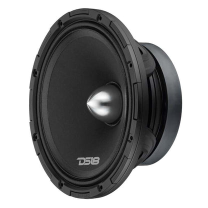 DS18 PROJECT360 8in Mid-High 100.2 dB Bullet Loudspeaker 300W RMS 8-Ohm Rotating Recone Design