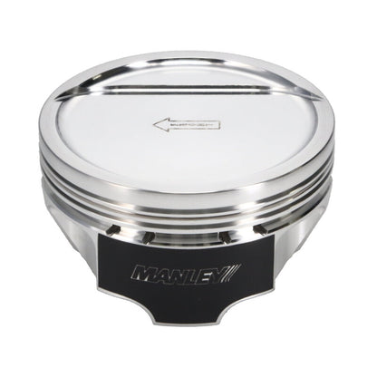 Manley Chevrolet LS Piston Set - 4.185in Bore 1.115in CH, -18.00 CC