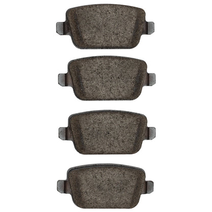 R1 07-12 Volvo S80 Rear Ceramic Brake Pads