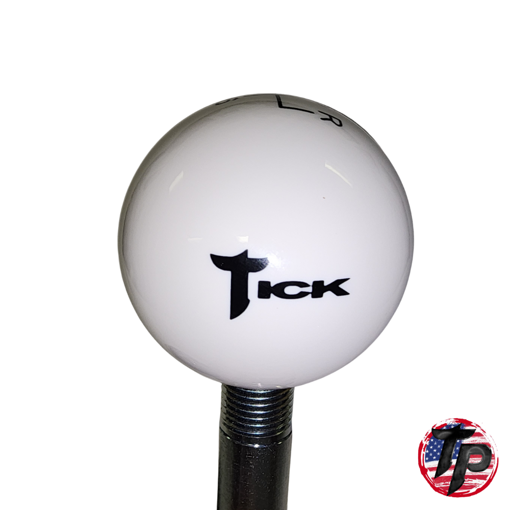 Tick Performance - White 6 Speed Shifter Ball