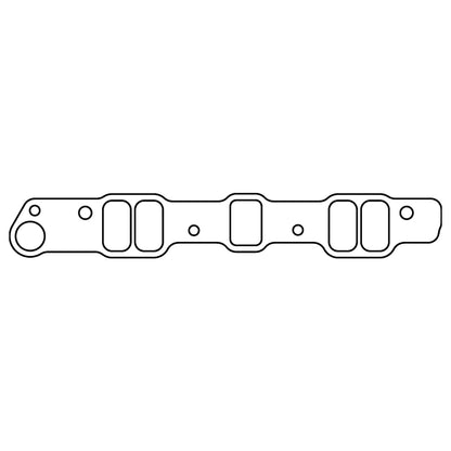 Cometic Pontiac V8 .060in Fiber Intake Manifold Gasket Set - 1.141in x 2.063in Rectangle Port