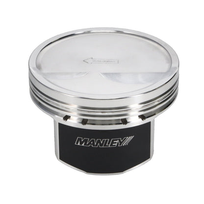 Manley Chevrolet LS Piston Set - 4.080in Bore 1.304in CH, -10.00 CC