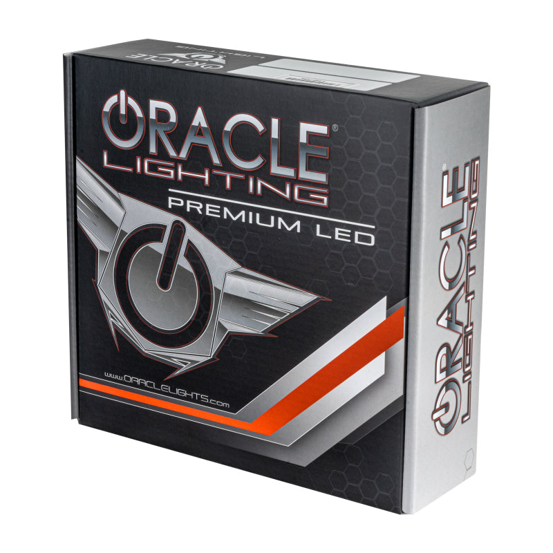 Oracle Jeep Wrangler JL/Gladiator JT LED Surface Mount Fog Light Halo Kit - Amber