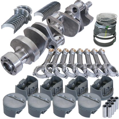 Eagle Chevy LT1350 1Pc 3.750in Crank 5.700in I-Beam Rods -5cc 4.030in Pistons Rotating Assembly