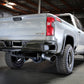 aFe Large Bore-HD 5in 409SS DPF-Back Exhaust System w/Blk Tip 24-25 GM Diesel Trucks V8-6.6L(td) L5P