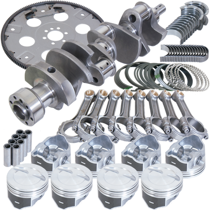 Eagle Chevy LT1350 1Pc 3.750in Crank 5.700in I-Beam 4.040in Pistons 168 Tooth FP Balanced Assembly