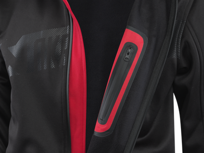 Akrapovic Mens Corpo Softshell Jacket Black - XL