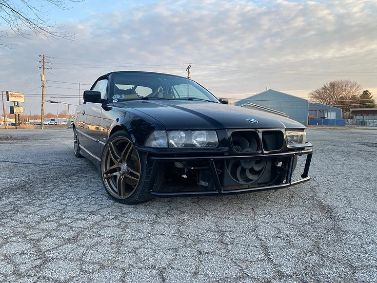 Limitless Auto Fab - BMW E36 Dual Front Bash Bar