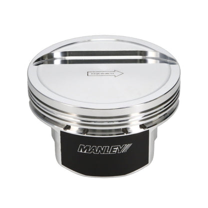 Manley Chevrolet LS Piston Set - 4.185in Bore 1.115in CH, -11.00 CC