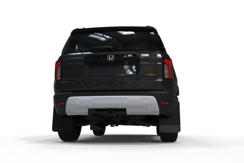 Rally Armor 2026 Honda Passport Black UR Mudflap - White Logo