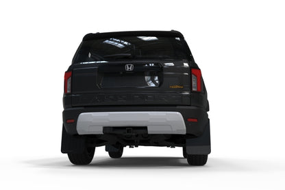 Rally Armor 2026 Honda Passport Black UR Mudflap - Metallic Black Logo