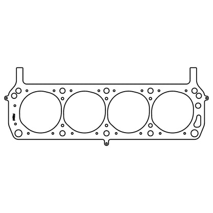 Cometic Ford 302/351W Windsor V8 .040in MLS Cylinder Head Gasket - 4.150in Bore - SVO/Yates - LHS