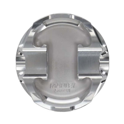 Manley Ford 4.6L Modular V8 Piston Set - 3.700in Bore 1.200in CH, -14.00 CC